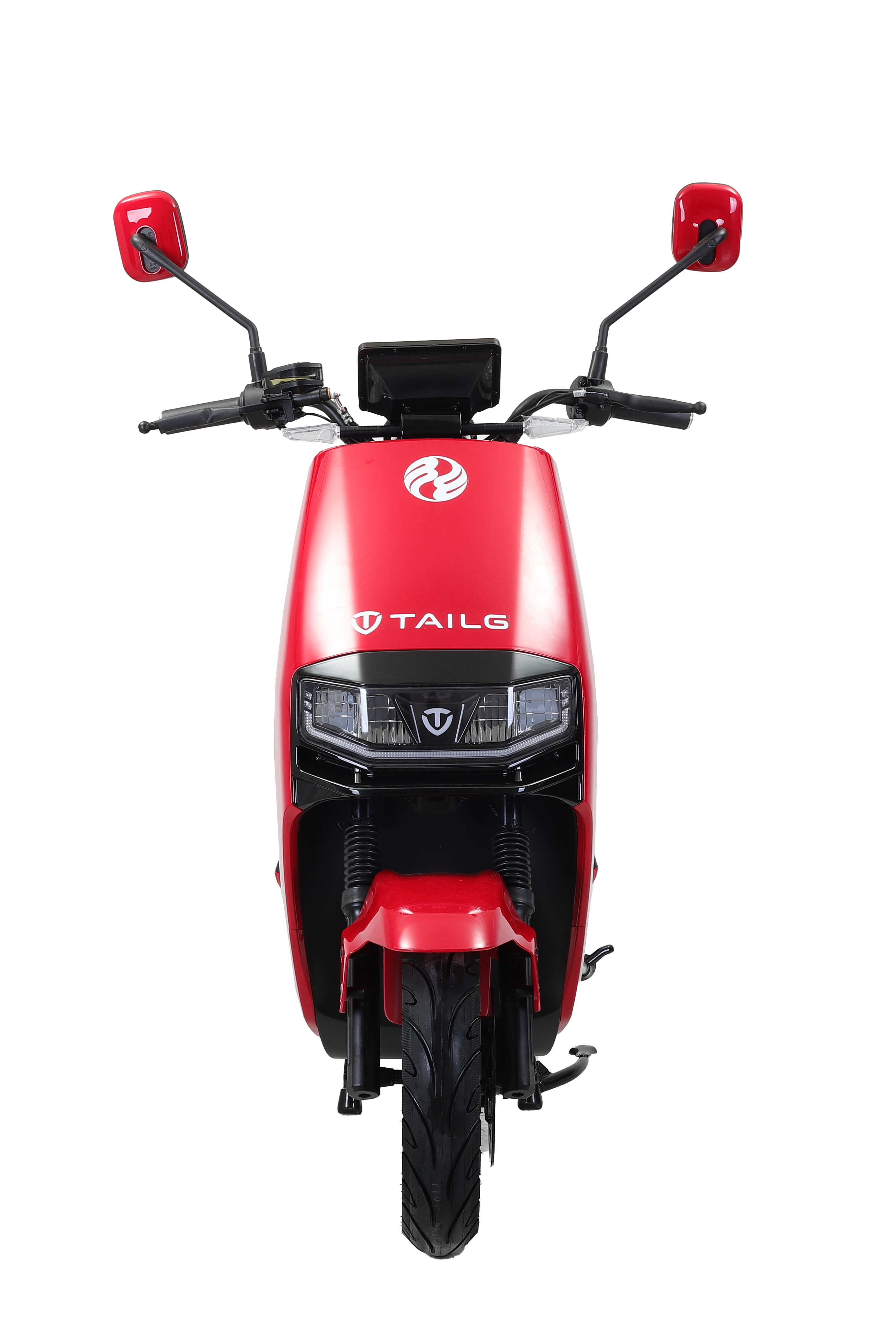 Front view of casual crewneck sweatshirt