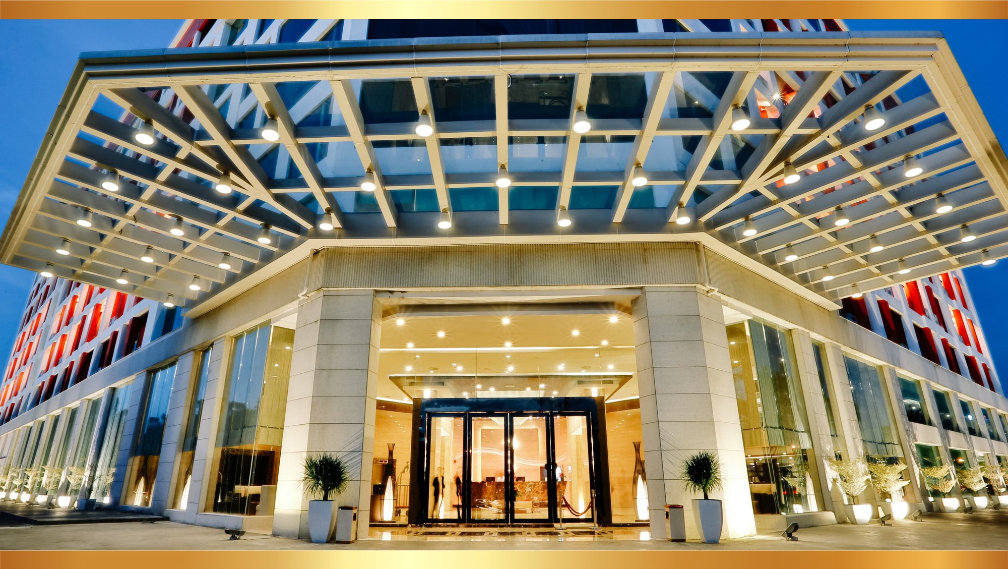 Front view of casual crewneck sweatshirt